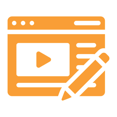 Web video editor icon